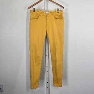 ZARA women's skinny denim- stretch fit mid-rise Sz M